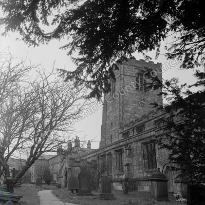Kirkby Malham Church, 1957